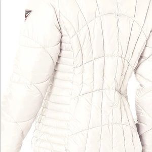 Brand new with tags, Guess white jacket, small